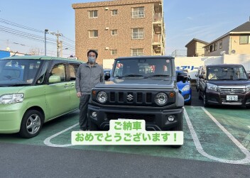ジムニーシエラご納車させていただきました